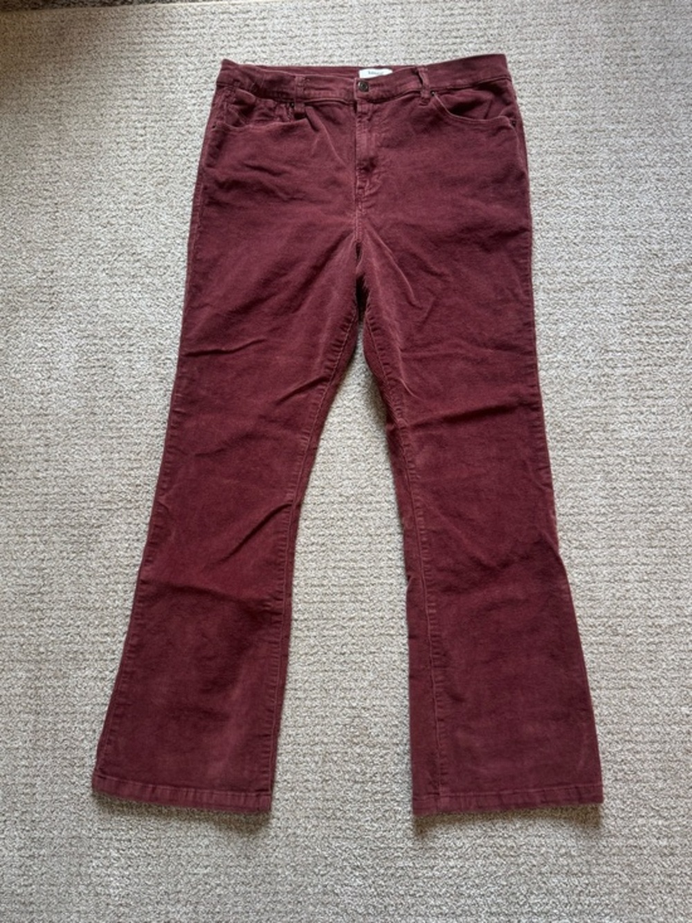 kensie The Tessa High Rise Bootcut corduroy pants